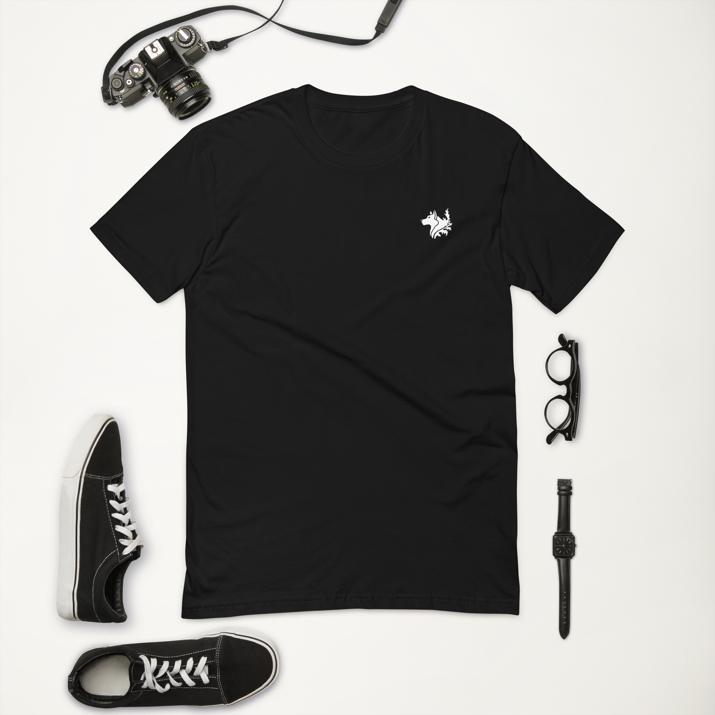Black Men's Short Sleeve T-shirt