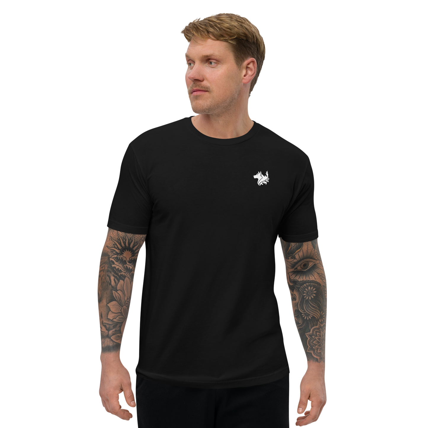 Black Men's Short Sleeve T-shirt