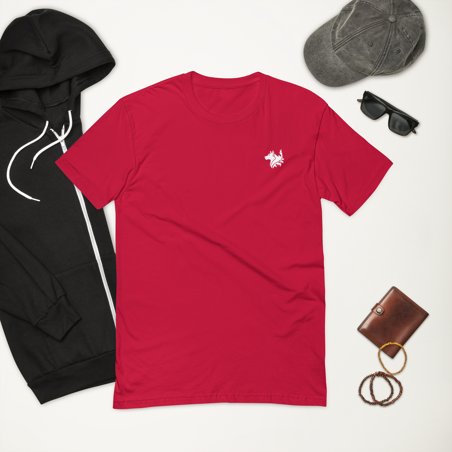 Red Men's Short Sleeve T-shirt