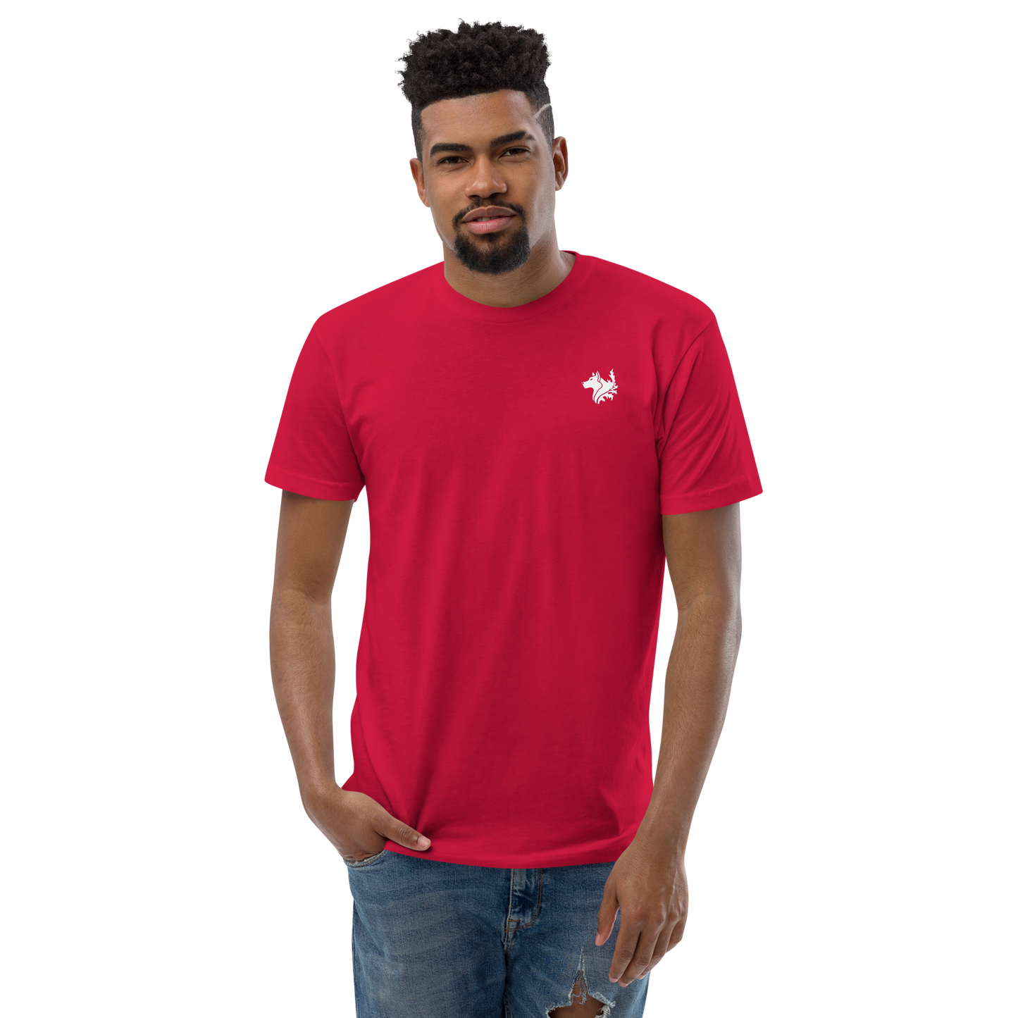 Red Men's Short Sleeve T-shirt