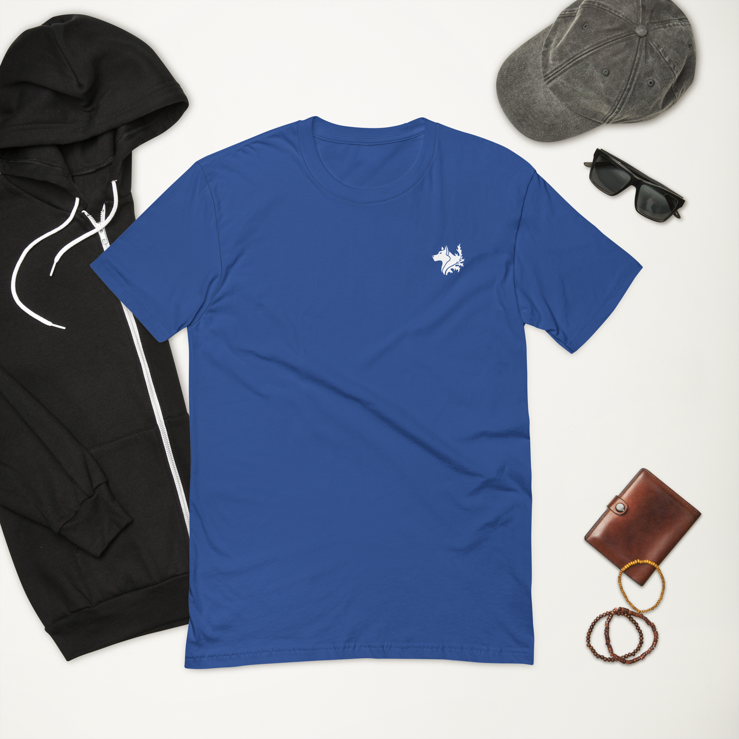 Royal Blue Men's Short Sleeve T-shirt