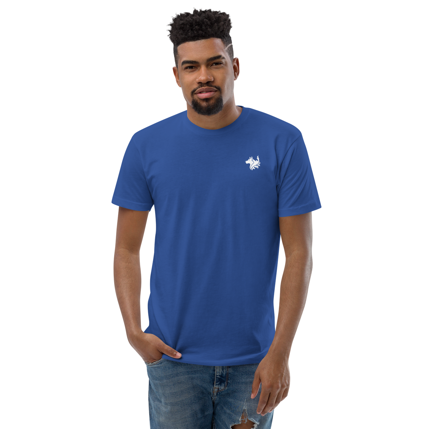 Royal Blue Men's Short Sleeve T-shirt