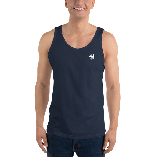 Navy Blue Men's Tank Top