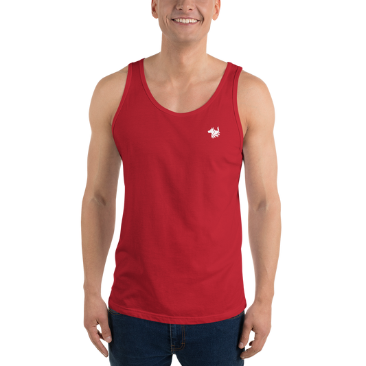 Red Men's Tank Top