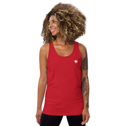 Red Women's Tank Top
