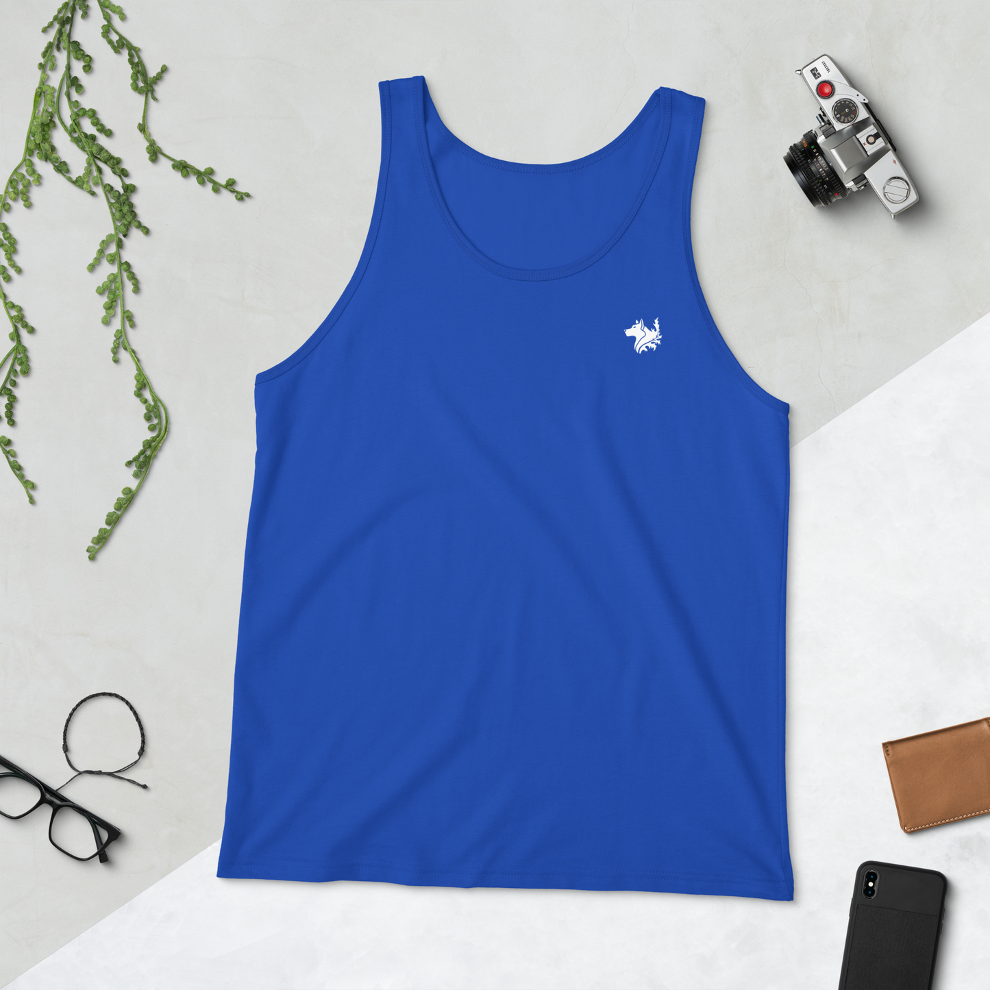 True Blue Men's Tank Top