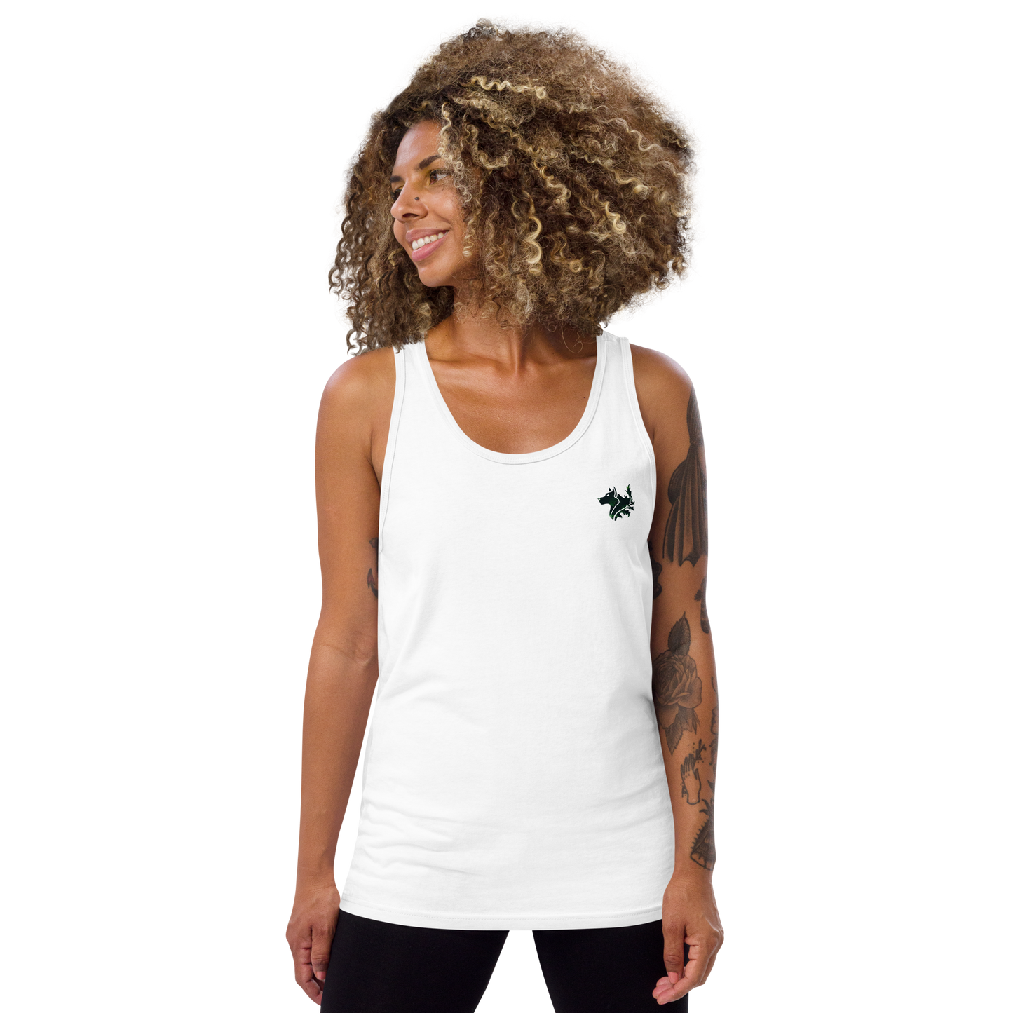White Women's Tank Top