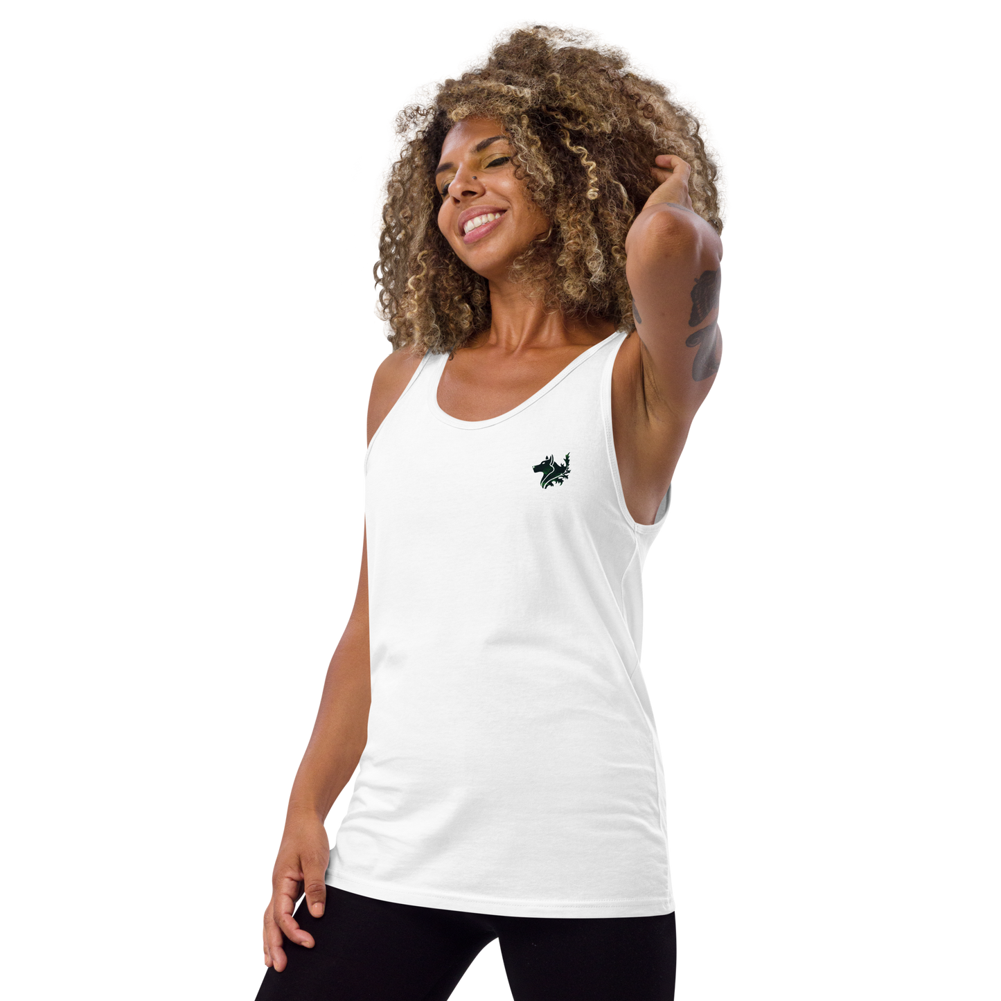 White Women's Tank Top
