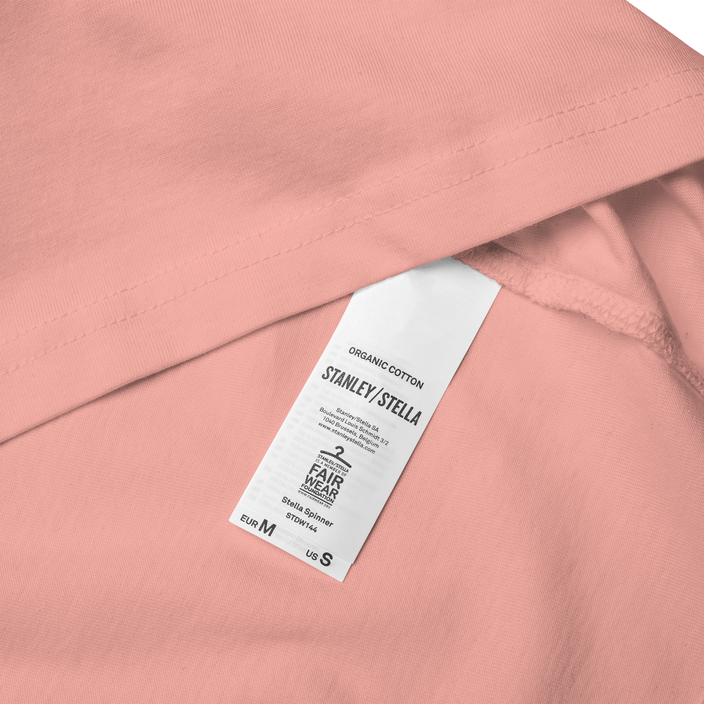 Pink Women's Organic Cotton T-shirt Dress