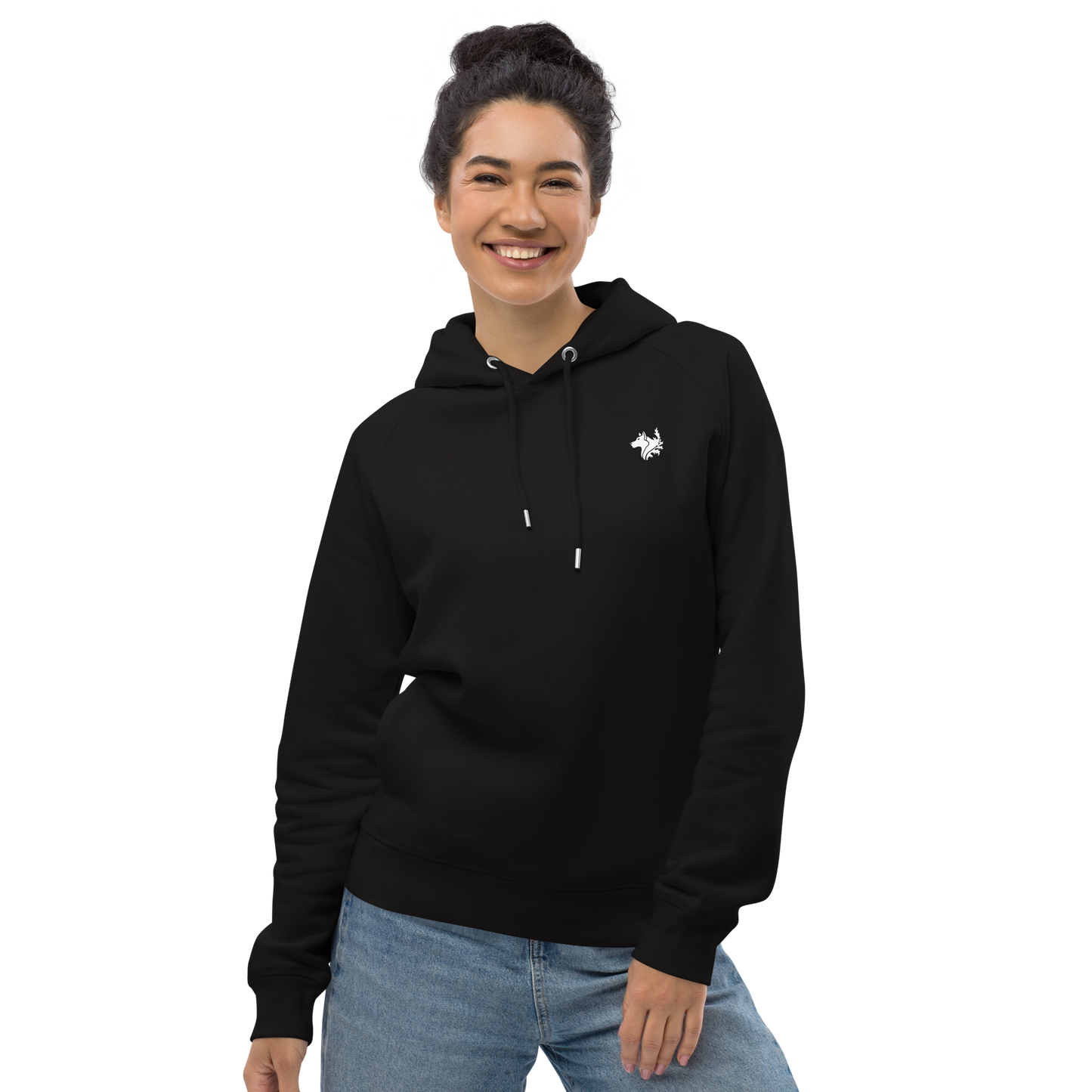 Black Women's Pullover Hoodie