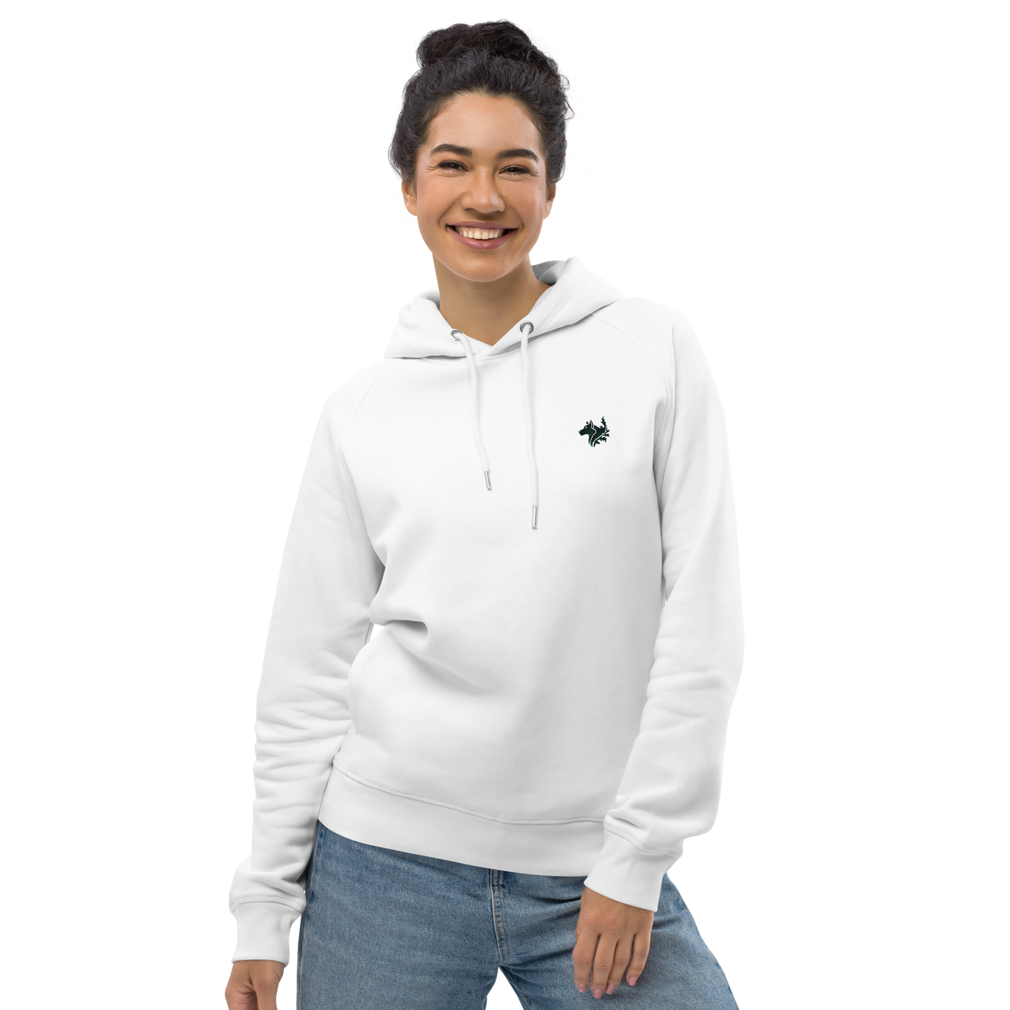 White Women's Pullover Hoodie