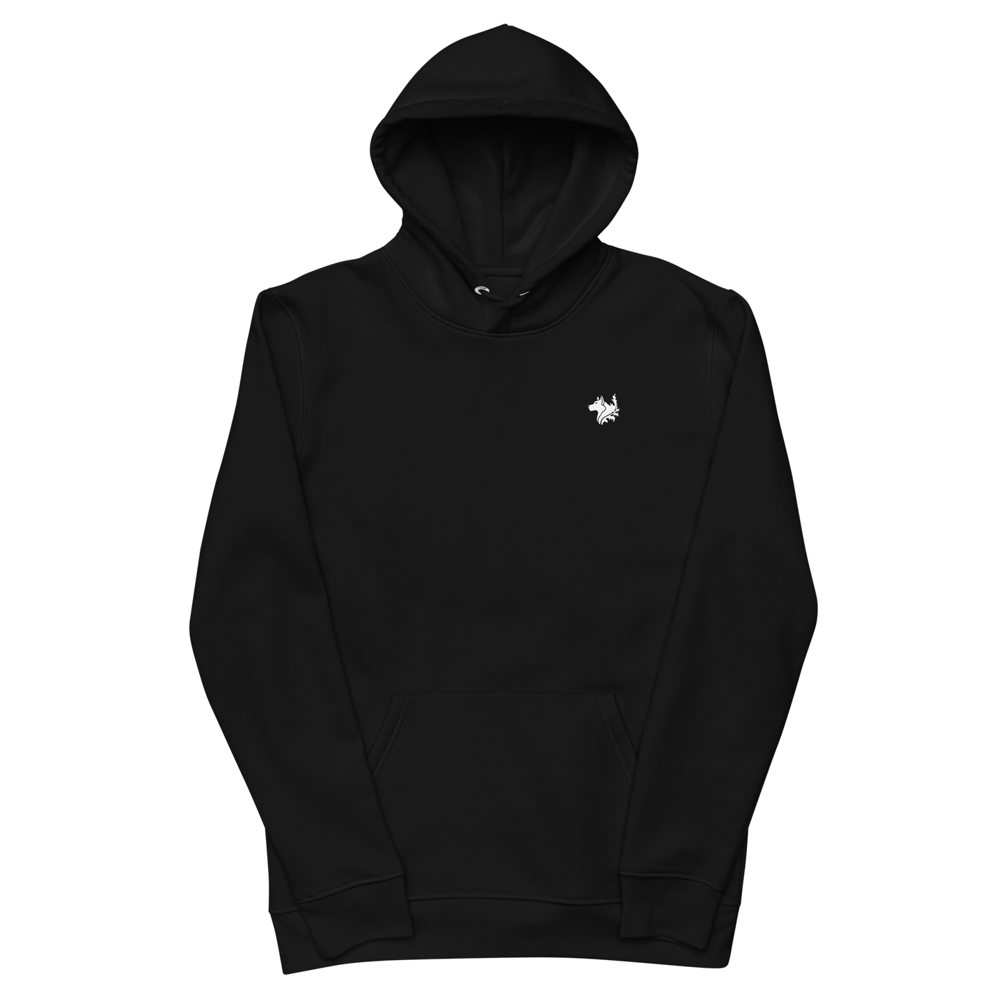 Black Men's Pullover Hoodie