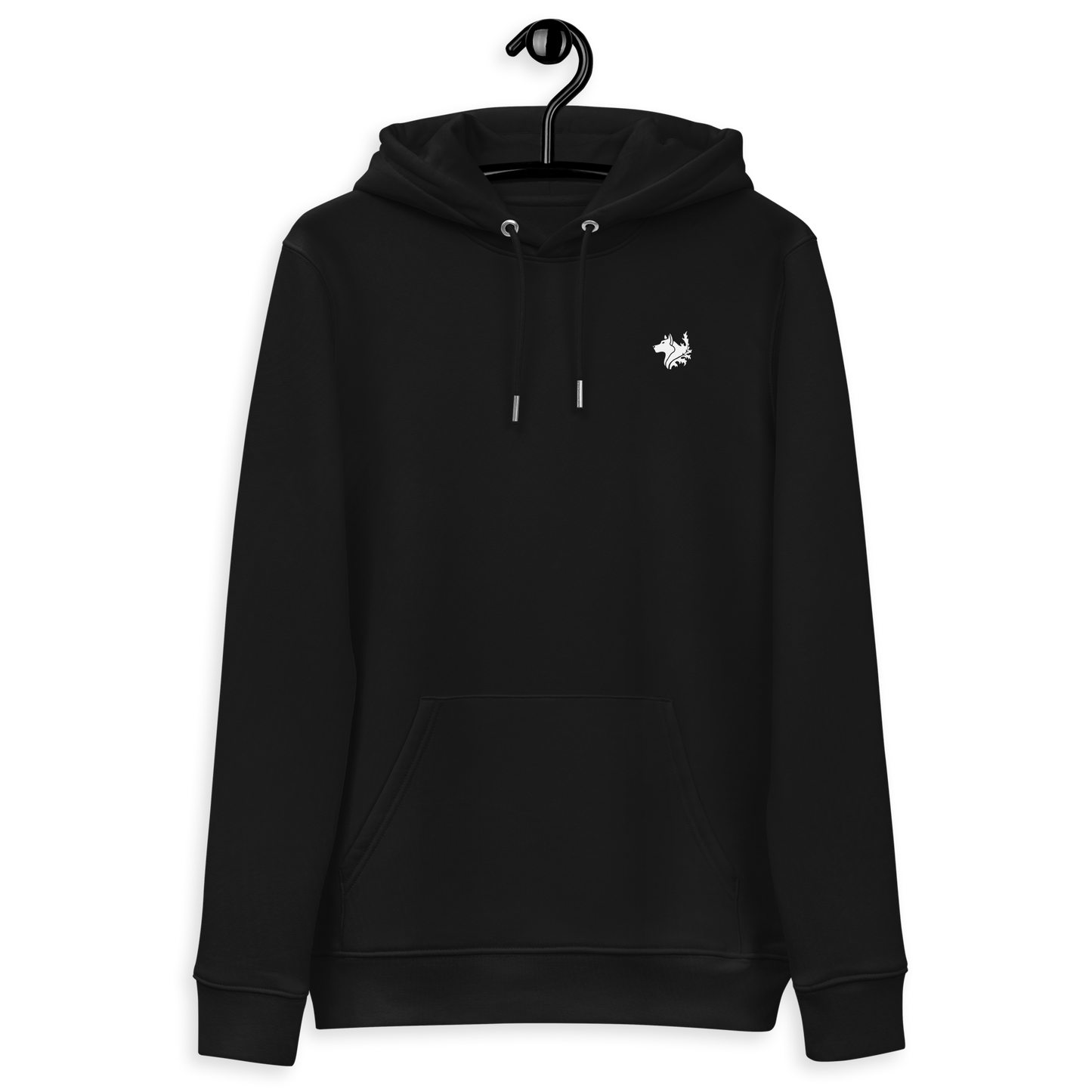 Black Men's Pullover Hoodie