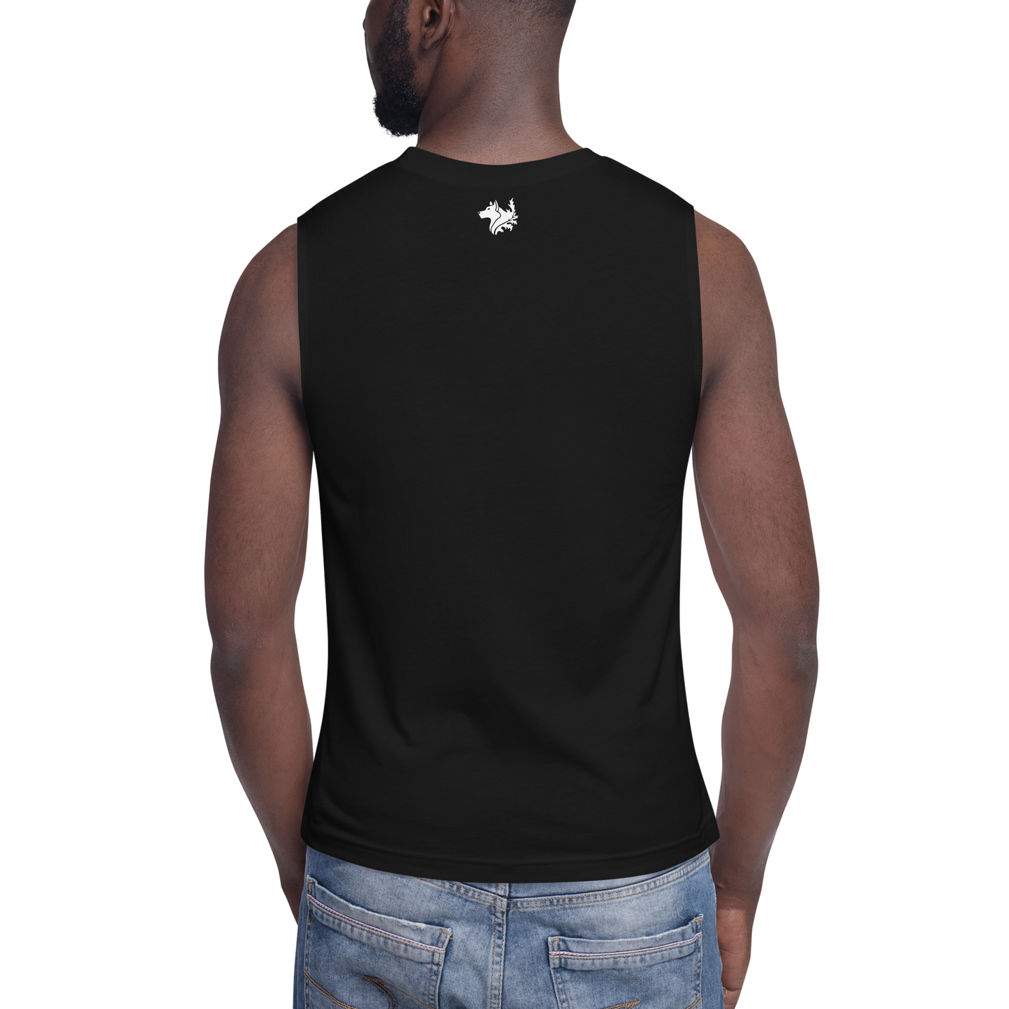 Black Men's Muscle Shirt