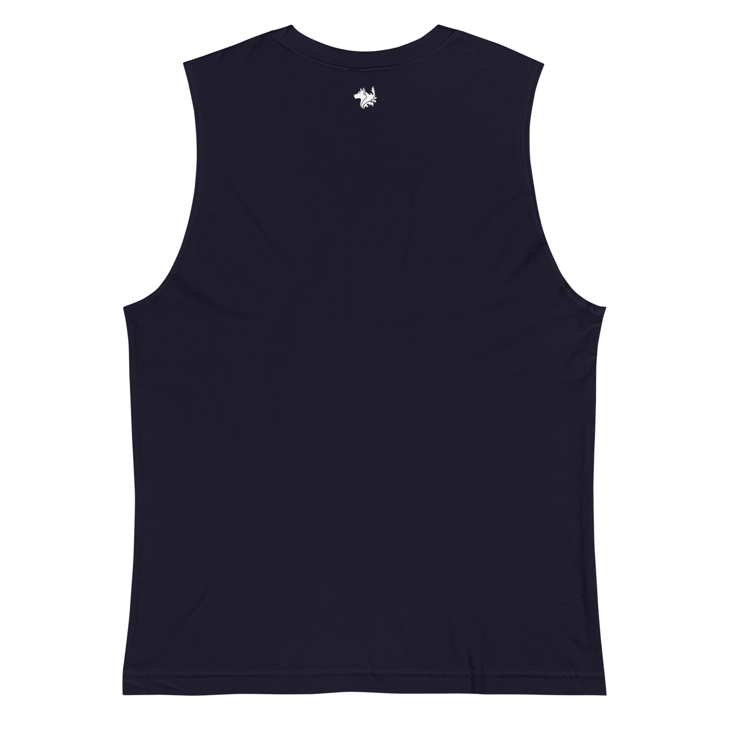 Navy Blue Men's Muscle Shirt