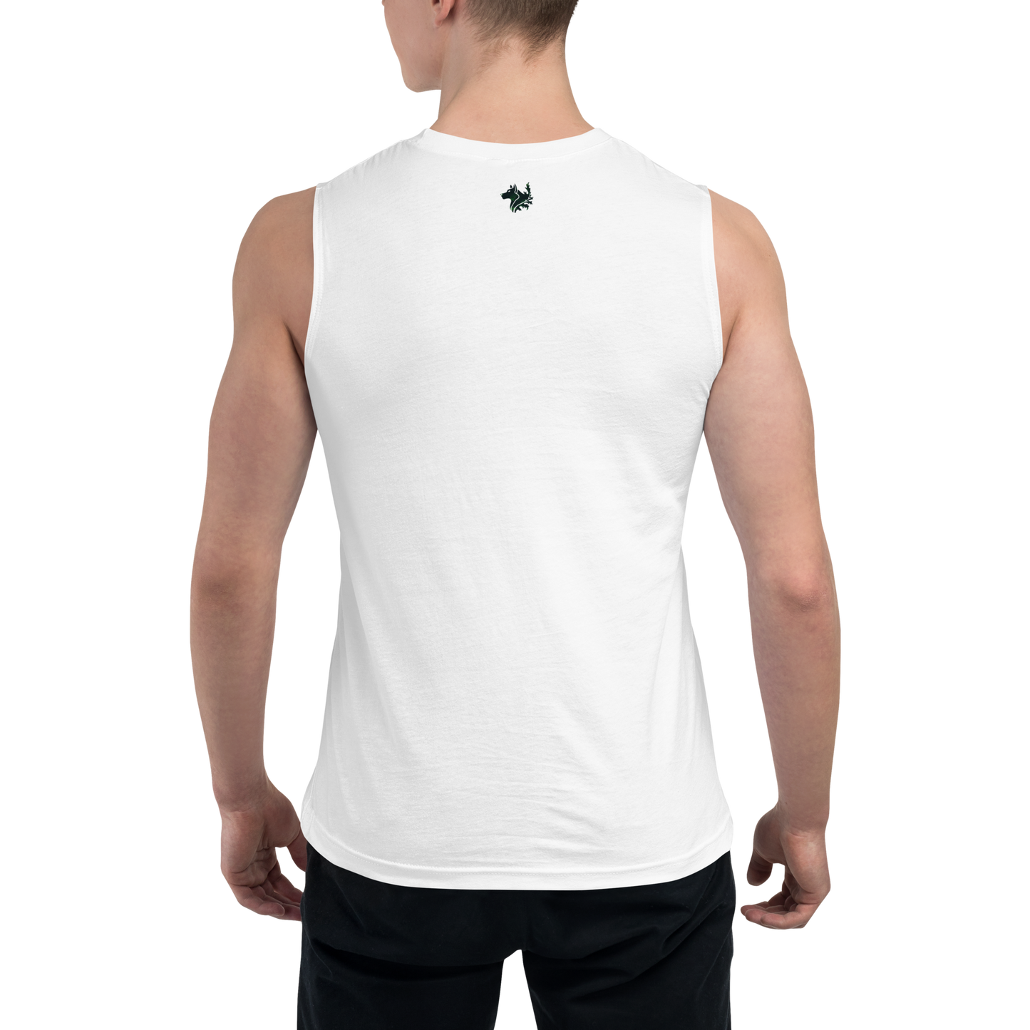 White Men's Muscle Shirt
