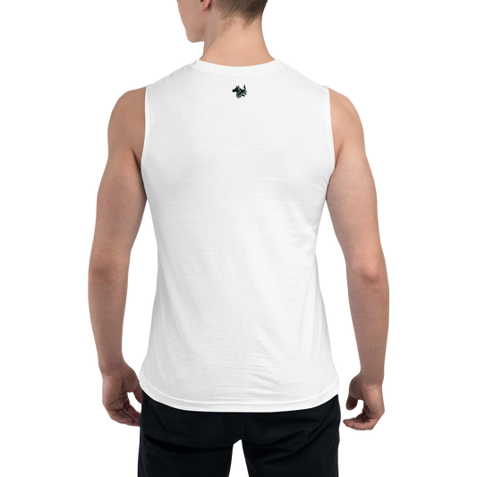 White Men's Muscle Shirt