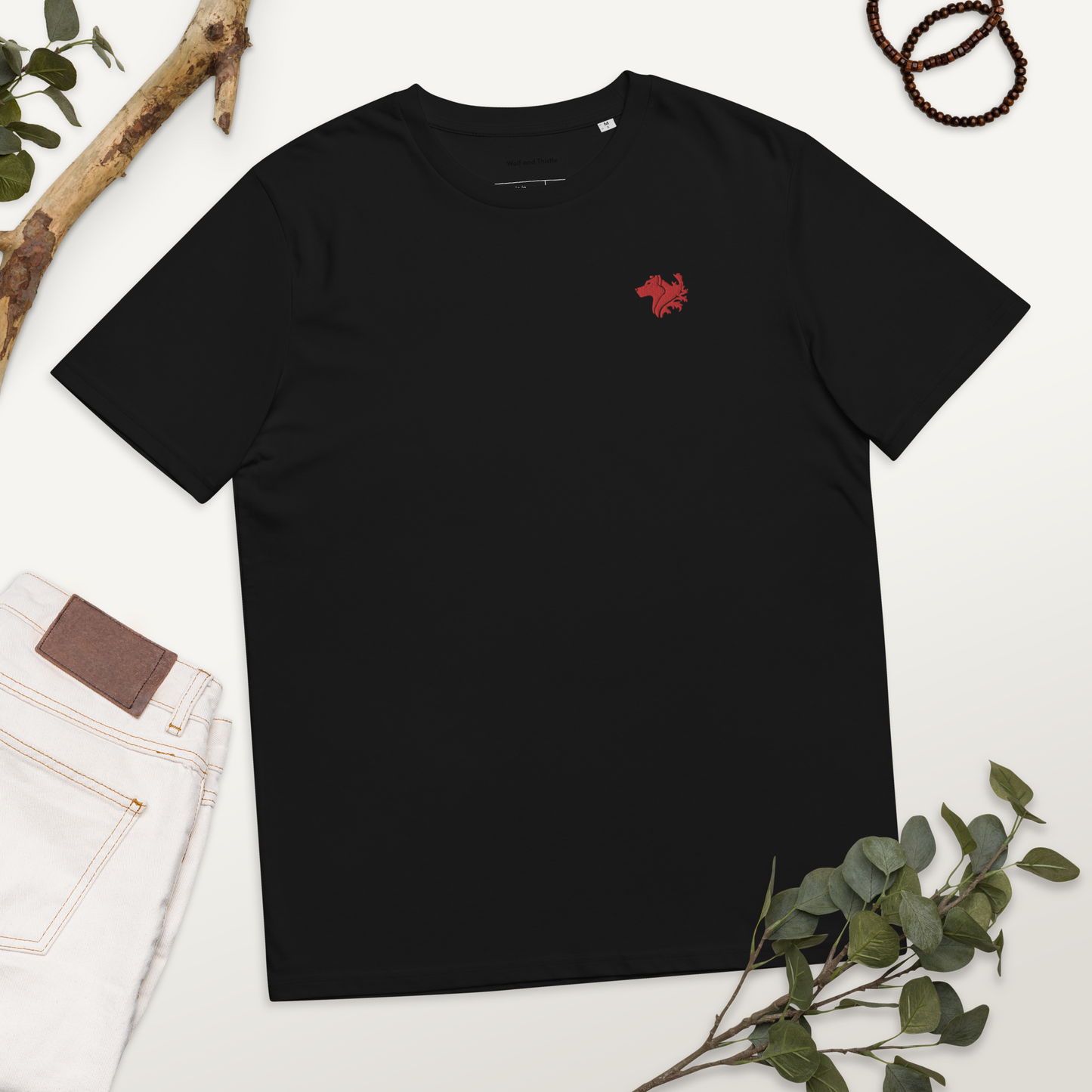 Black Men's Organic Cotton T-shirt