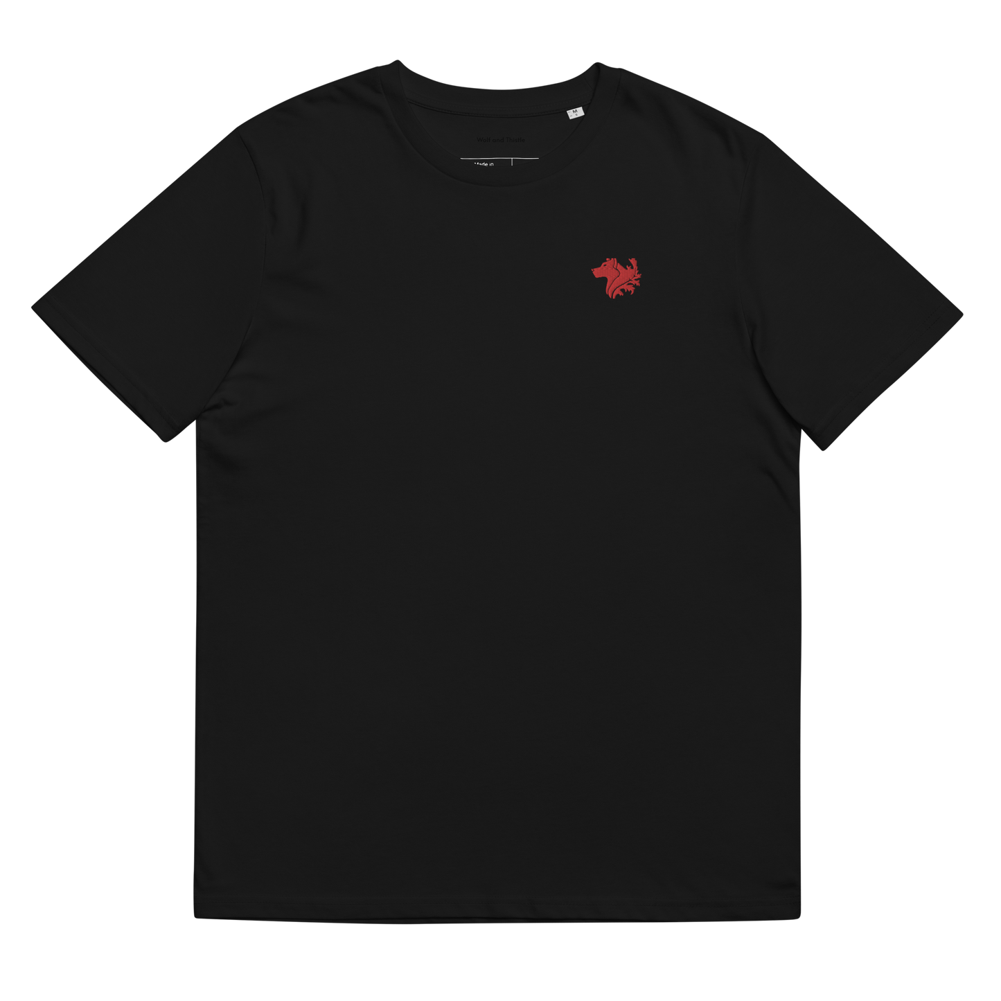 Black Men's Organic Cotton T-shirt