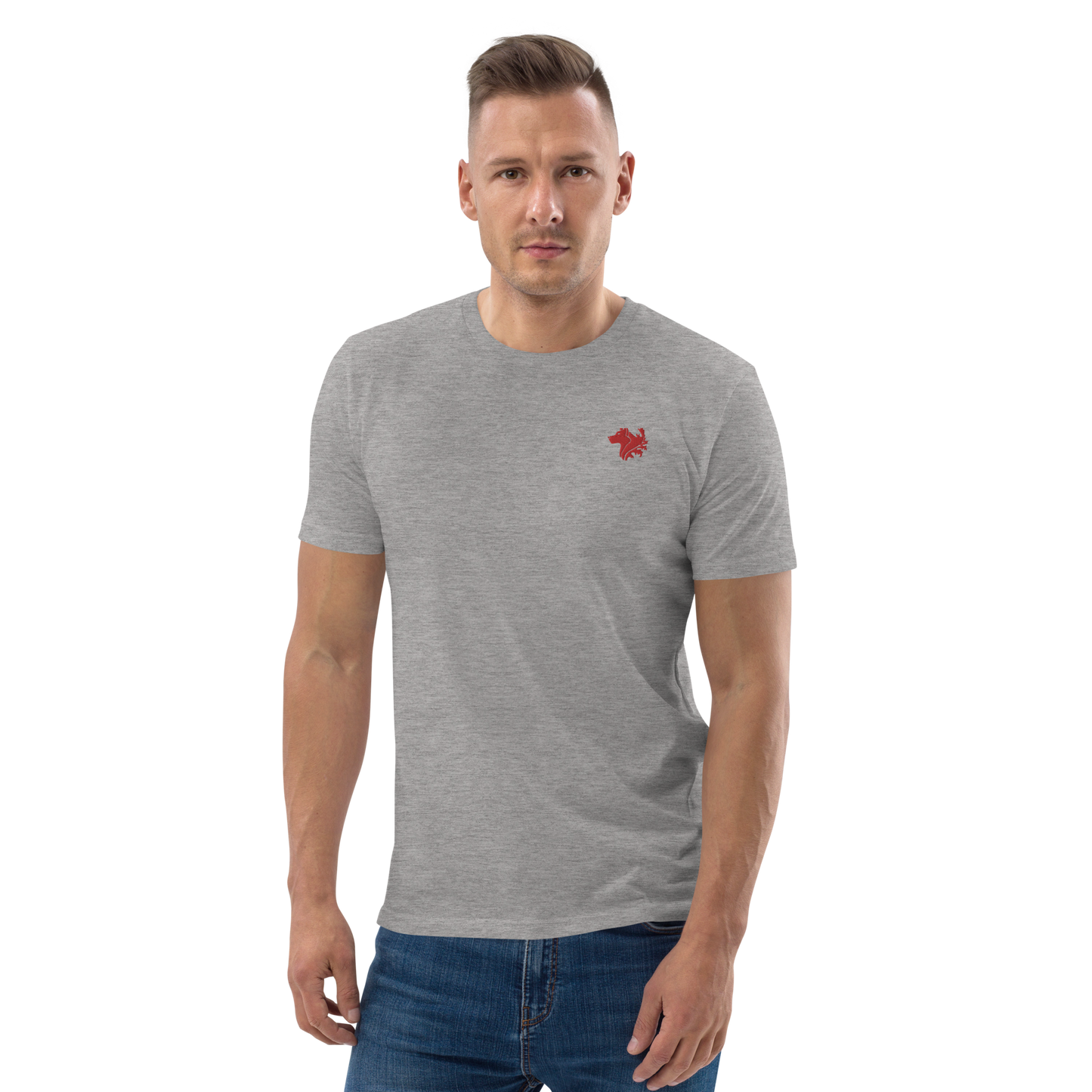 Heather Grey Men's Organic Cotton T-shirt
