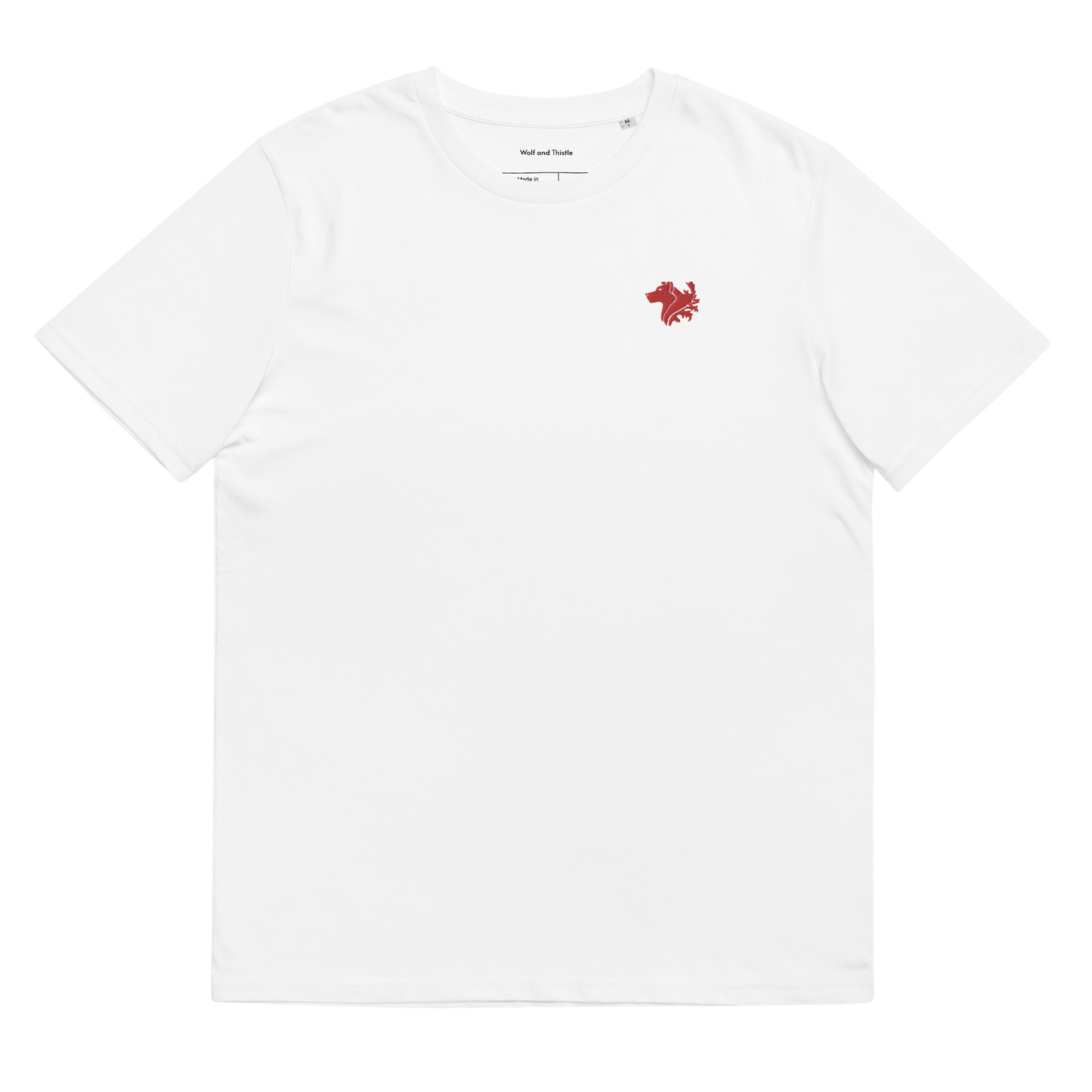 White Men's Organic Cotton T-shirt