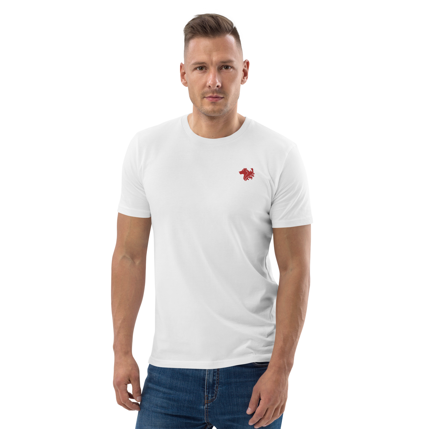 White Men's Organic Cotton T-shirt