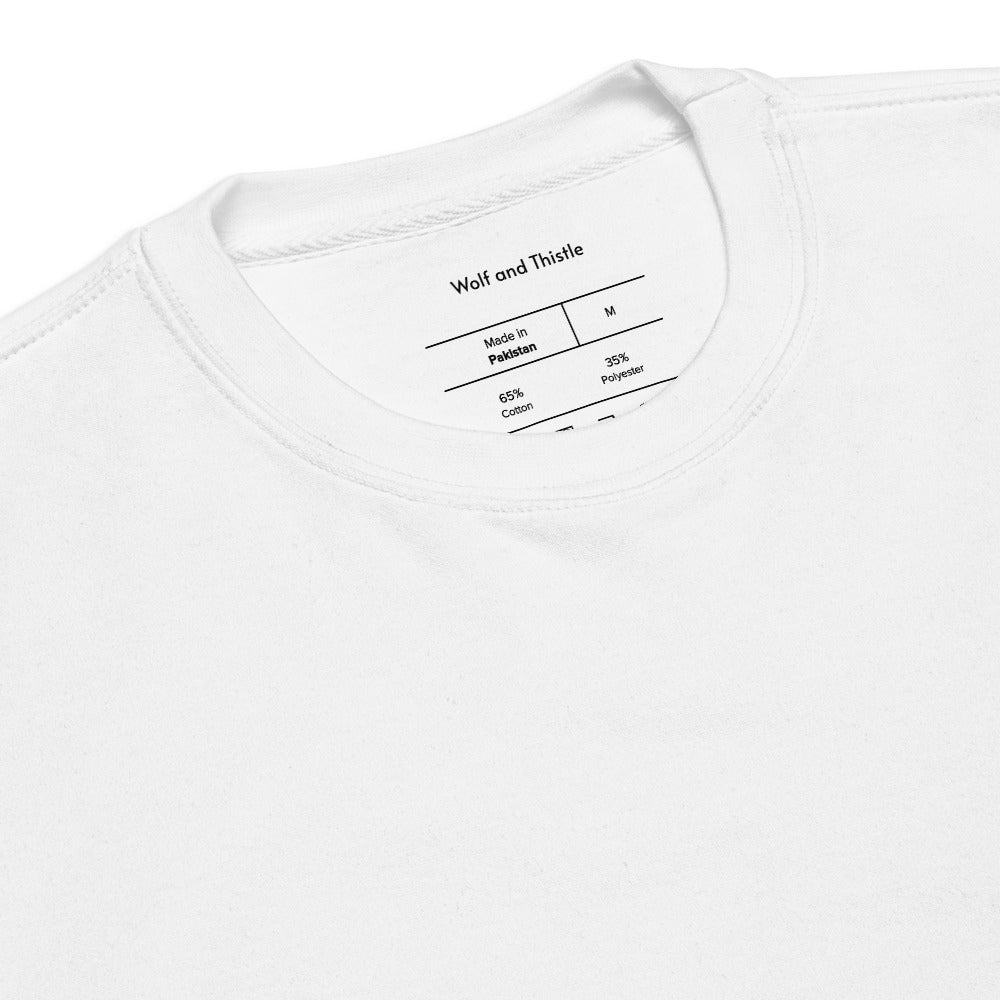 White Men's Premium Sweatshirt