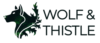 wolfandthistles logo