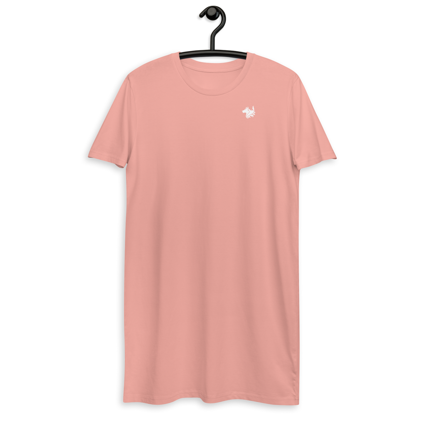 Pink Women's Organic Cotton T-shirt Dress