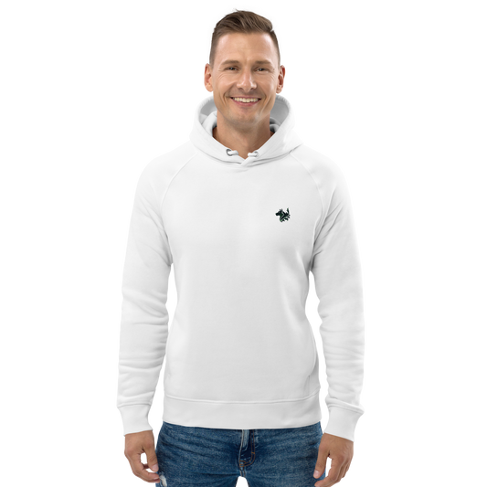 White Men's Pullover Hoodie