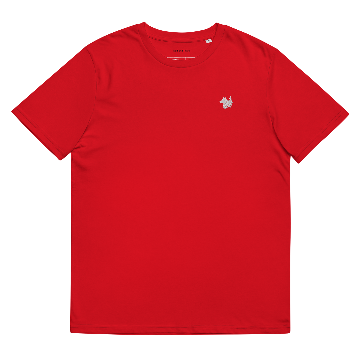 Red Men's Organic Cotton T-shirt