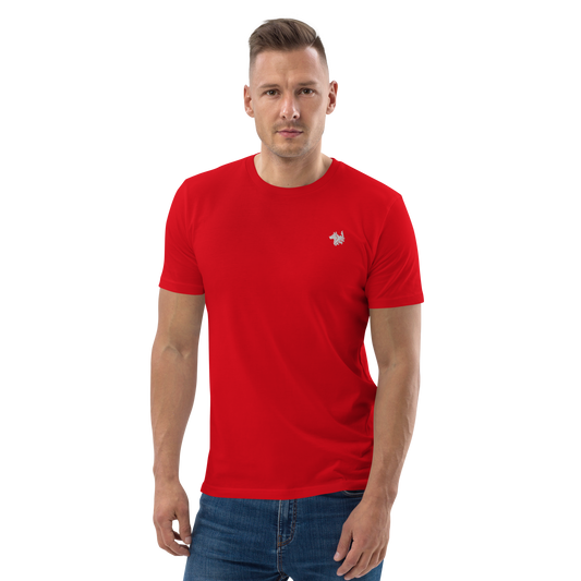 Red Men's Organic Cotton T-shirt