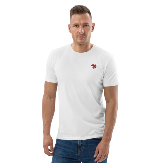 White Men's Organic Cotton T-shirt