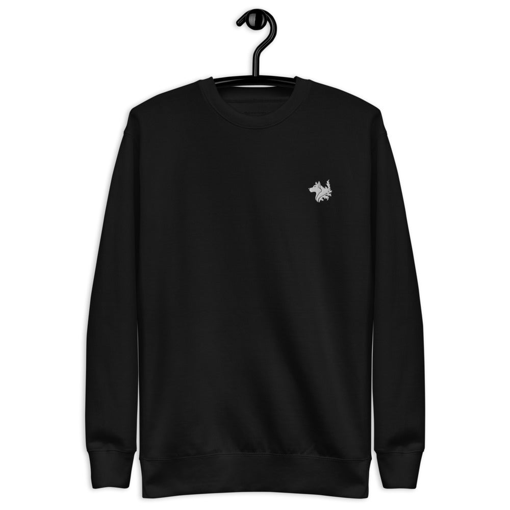 Black Men's Premium Sweatshirt